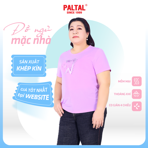 Áo thun nữ tay ngắn big size chất nhung lạnh 150p 0067