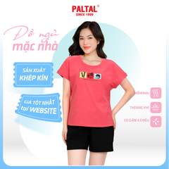 Áo thun nữ tay ngắn cổ tròn tay liền form suông chất cotton siêu mát 190p 0108