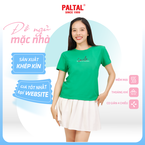 Áo Thun Tay Ngắn Cổ Tròn Form cơ bản Cotton 020p 0340