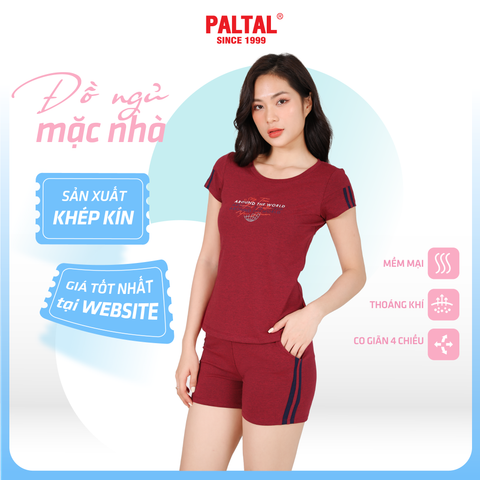 Set đồ bộ nữ kiểu quần đùi nữ kiểu quần đùi tay ngắn chất cotton siêu mát 195p 5231