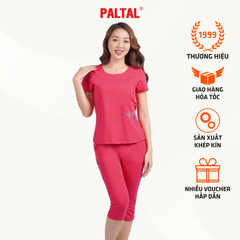 Set đồ bộ nữ kiểu quần lửng tay ngắn chất cotton siêu mát 024p 4246