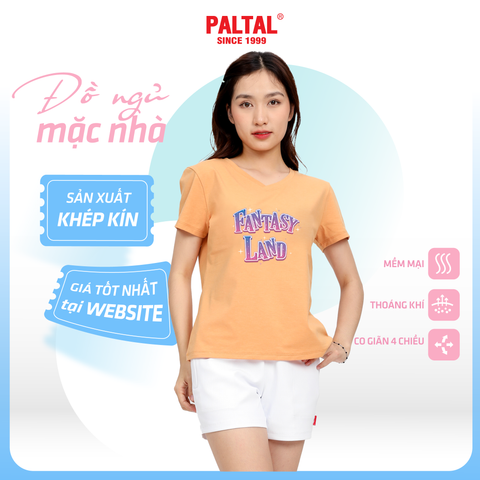 Áo thun nữ form suông chất cotton melan mát 190p 0412