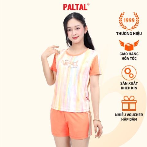 Set đồ bộ nữ kiểu quần đùi tay ngắn chất cotton siêu mát 025p 5144