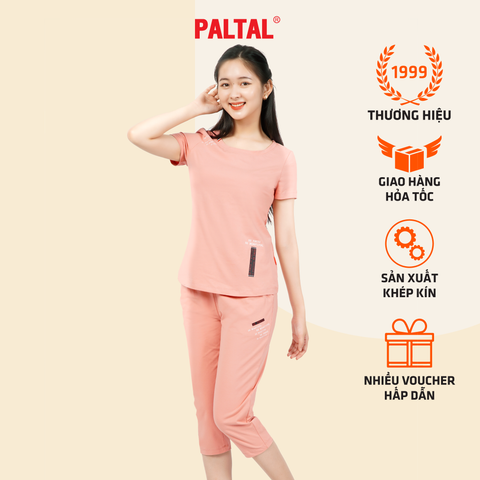 Set đồ bộ nữ kiểu quần lửng tay ngắn chất cotton siêu mát 024p 4241