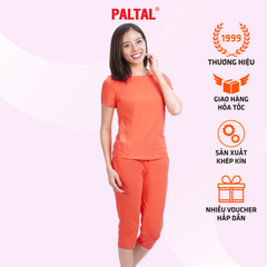 Set đồ bộ nữ kiểu quần lửng tay ngắn chất cotton siêu mát 024p 4237