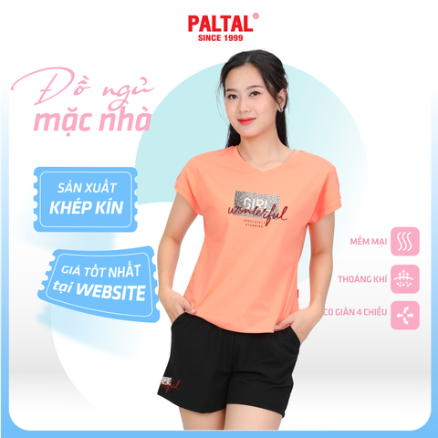 Set đồ bộ nữ kiểu quần đùi tay liền chất cotton siêu mát 025p 5220
