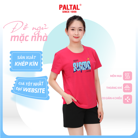 Set đồ bộ nữ kiểu quần đùi tay ngắn chất cotton siêu mát 195p 5169