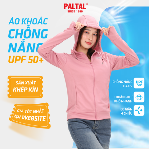 Áo khoác nữ chống nắng, chống UV chất poly mắc lưới siêu thoáng khí 311p 1306