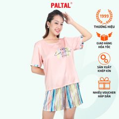 Set đồ bộ nữ kiểu quần đùi tay ngắn chất lụa nhung 265p 5146