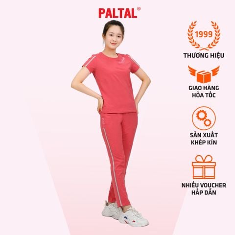 Set đồ bộ nữ kiểu quần dài tay ngắn chất cotton cvc mát 193p 3398