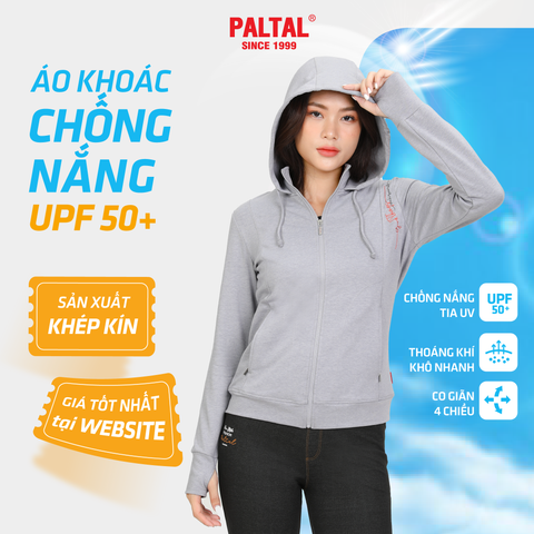 Áo khoác nữ chống nắng, chống UV chất vảy cá cotton cvc mát 401p 1286