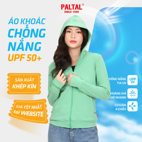 Áo khoác nữ chống nắng, chống UV chất vảy cá cotton siêu mát 431p 1310