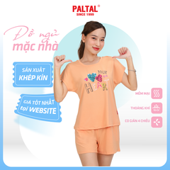 Set đồ bộ nữ kiểu quần đùi tay ngắn chất poly cát siêu bền 315p 5229