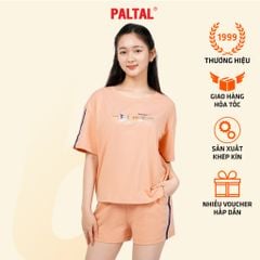 Set đồ bộ nữ kiểu quần đùi tay ngắn cotton cvc mát 195p 5077