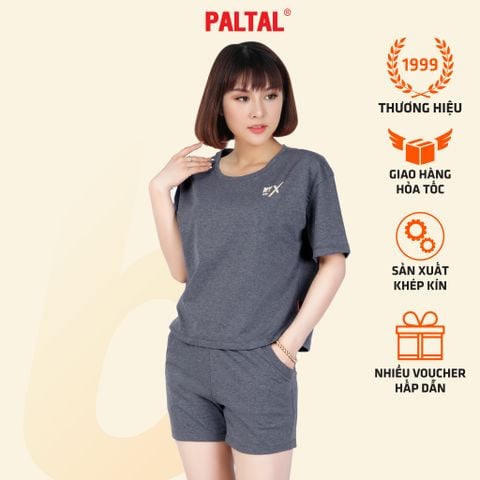 Set đồ bộ nữ kiểu quần đùi tay ngắn chất melan 055p 5078