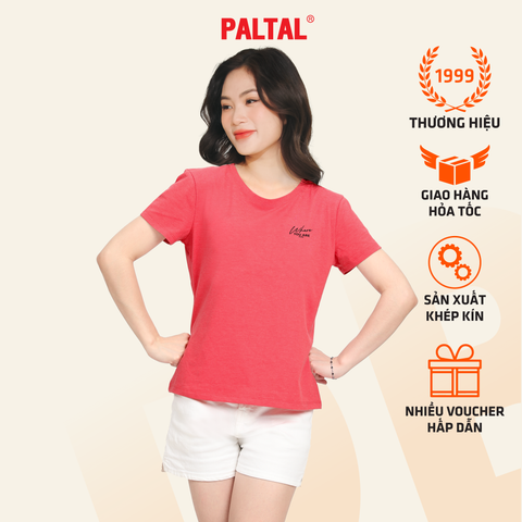 Áo thun nữ tay ngắn cổ tròn form suông chất cotton siêu mát 190p 0106