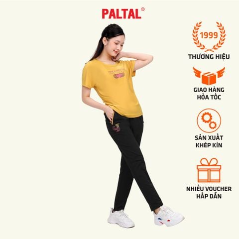 Set đồ bộ nữ kiểu quần dài tay ngắn thể thao 3 trong 1 chất nhung lạnh 153p 6006