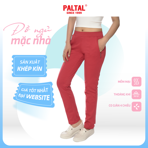 Quần thể thao nữ ống dài thun chất vảy cá cotton cvc mát 408p 8038