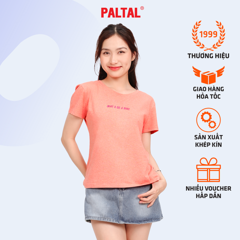 Áo thun nữ form suông cổ tròn tay ngắn chất cotton siêu mát 190p 0356