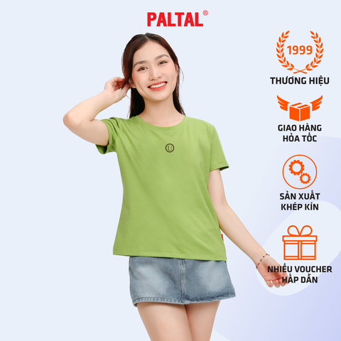 Áo thun nữ form suông cổ tròn tay ngắn chất cotton siêu mát 190p 0355