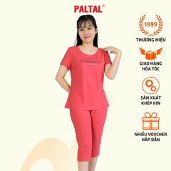 Set đồ bộ nữ kiểu quần lửng tay ngắn cotton 194p 4318