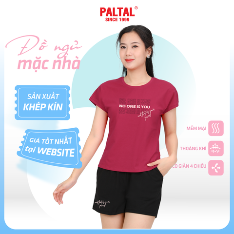 Set đồ bộ nữ kiểu quần đùi tay liền chất cotton siêu mát 025p 5221