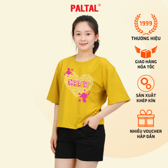 Áo thun nữ tay ngắn chất cotton siêu mát Form Vuông 190p 0330