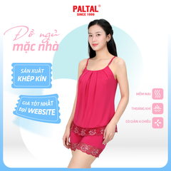 Set đồ bộ nữ kiểu quần đùi Dây chất thun lạnh siêu bền 015p 2138