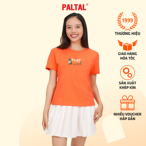 Áo Thun Tay Ngắn Cổ Tròn Form cơ bản Cotton 020p 0348