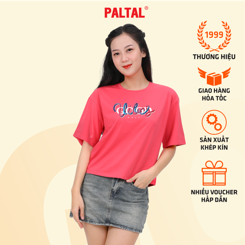 Áo thun nữ tay ngắn chất cotton siêu mát Form Vuông 190p 0328