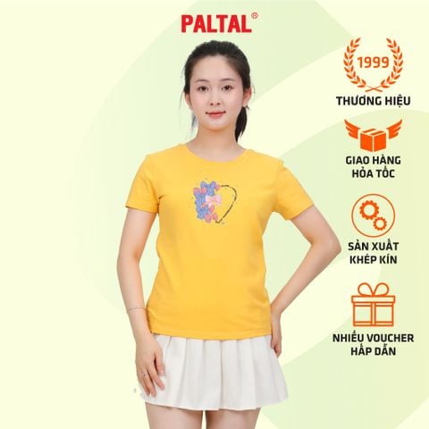 Áo thun nữ tay ngắn Cổ Tròn Form Suông chất cotton siêu mát 020p 0314