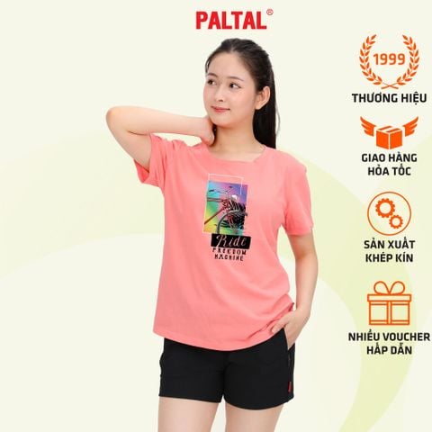 Áo thun nữ tay ngắn form suông chất cotton siêu mát 020p 0804