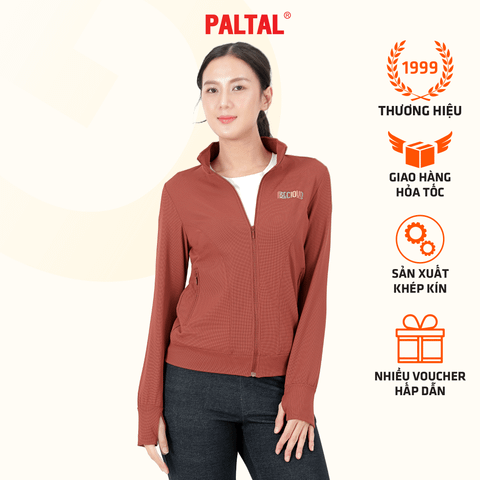 Áo khoác không nón nữ chống nắng, chống UV chất kim cương 611p 1352