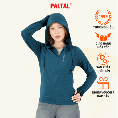 Áo khoác nữ chống nắng, chống UV chất poly thái mỏng nhẹ  311p 1364