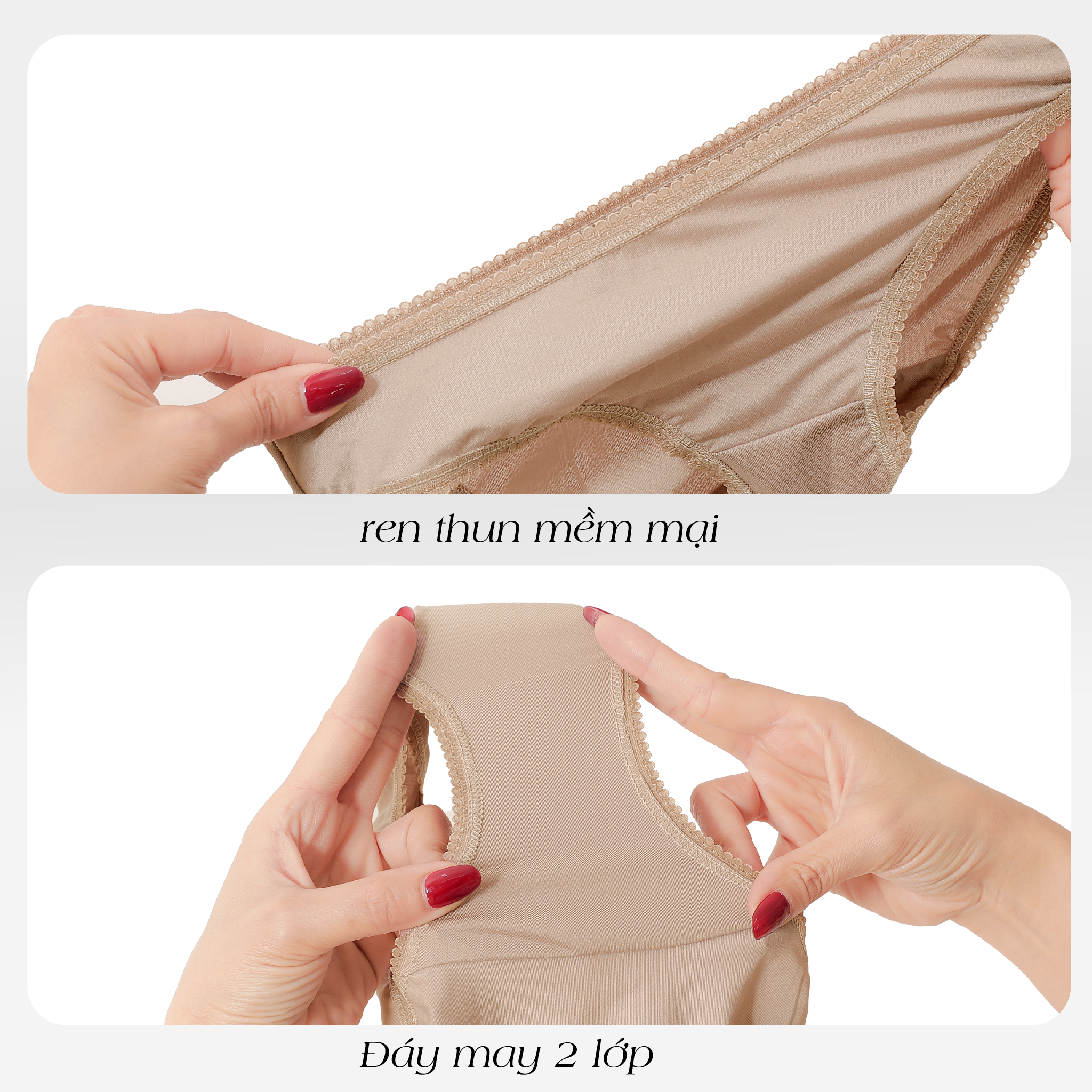 Quần lót nữ chất thun lạnh siêu mát 017p 7470