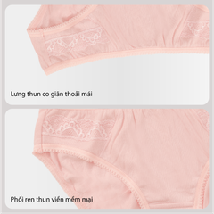 Quần lót nữ chất cotton siêu mát 027p 8666