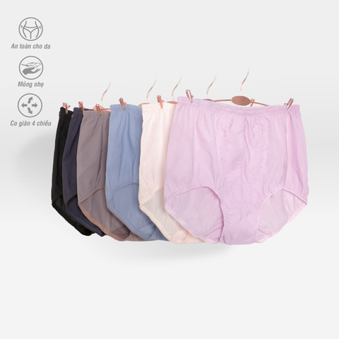 Quần lót nữ gen bụng nữ Chất liệu ren thun- dệt Jacquard 017P 7028