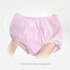 Quần lót nữ gen bụng nữ Chất liệu ren thun- dệt Jacquard 017P 7028