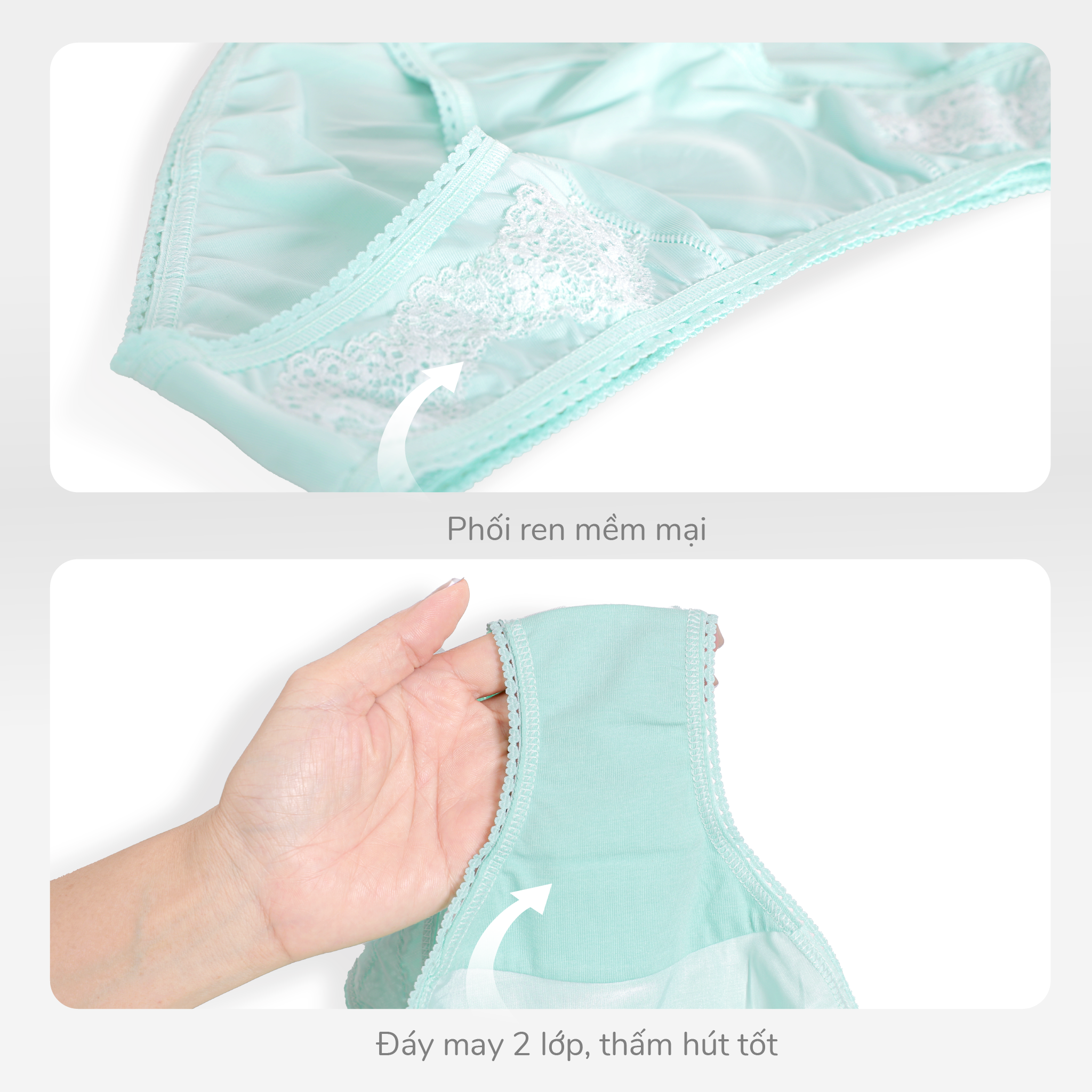 .quần lót nữ chất thun lạnh siêu bền 017p 7181