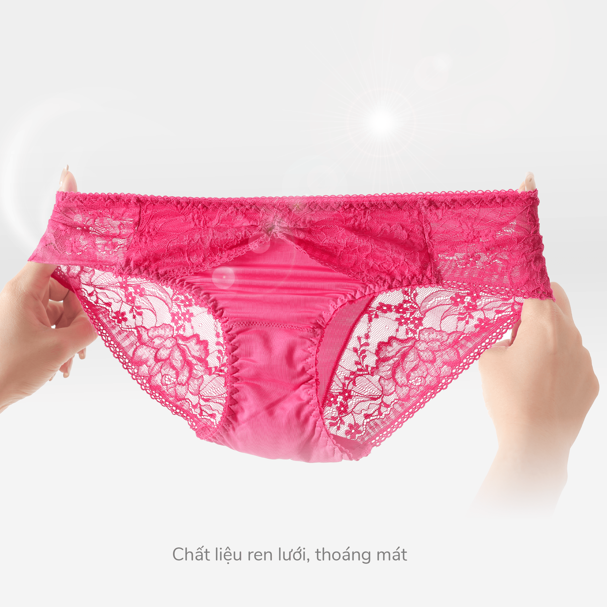 Combo 02 quần lót nữ chất thun lạnh siêu bền 017p 7420