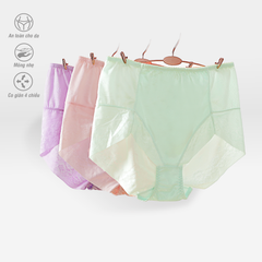 Quần gen nịt bụng nữ Chất liệu ren thun- dệt Jacquard 087p 8088