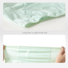 Quần gen nịt bụng nữ Chất liệu ren thun- dệt Jacquard 087p 8088