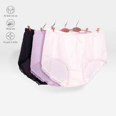 Quần gen nịt bụng nữ  Chất liệu ren thun- dệt Jacquard 087p 8090