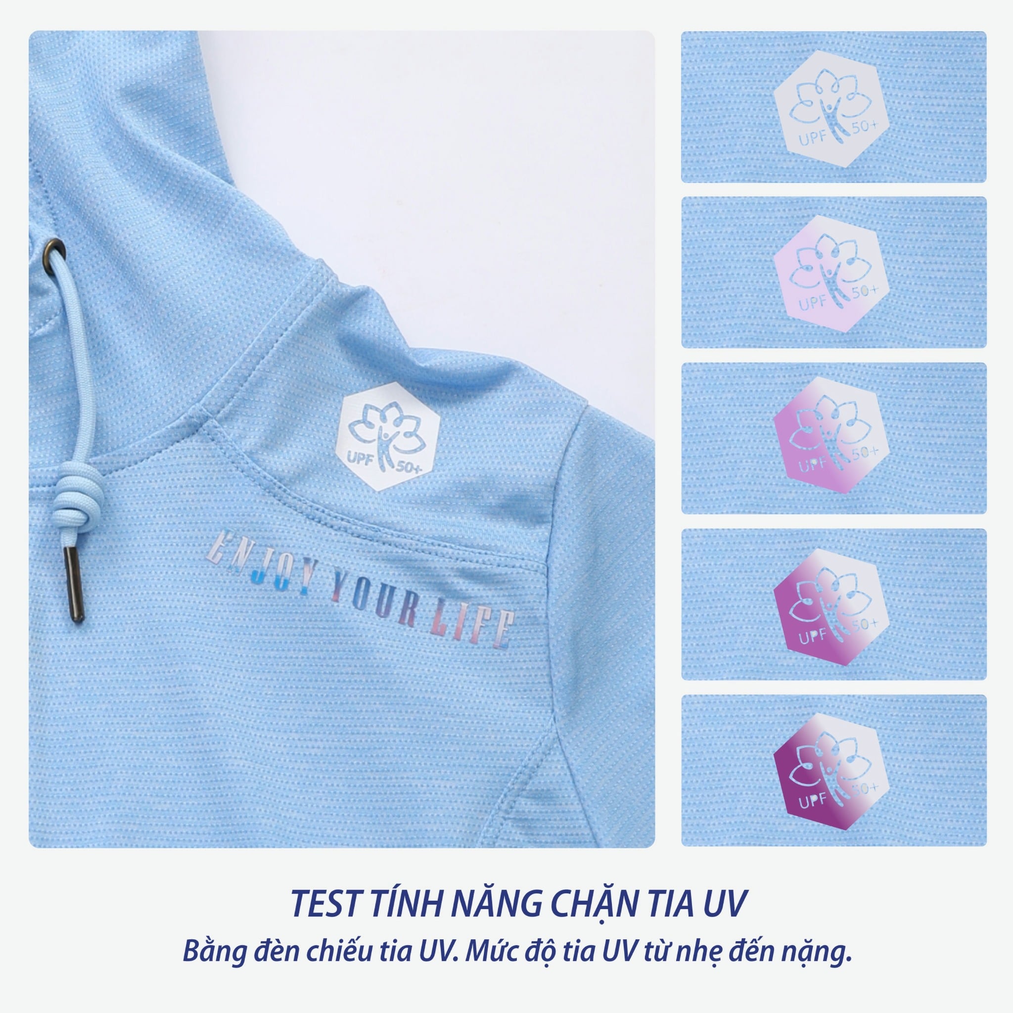 Áo khoác nữ chống nắng, chống UV chất melan lưới 341p 1307