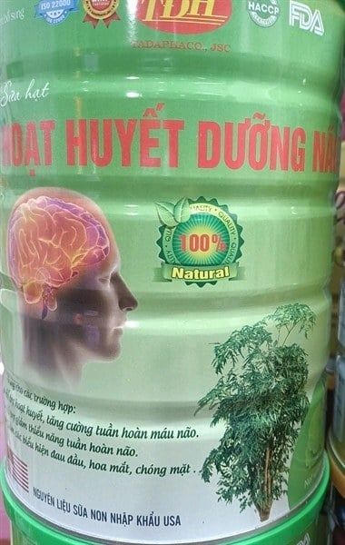  Sữa hạt hoạt huyết dưỡng não 
