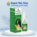  Xịt tinh dầu Bưởi dưỡng tóc Lucky Hair - Hộp 100ml dưỡng tóc, chống rụng tóc, kích thích mọc tóc nhanh, phục hồi tóc hư tổn 