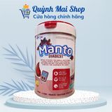 Sữa Manto Diabest dinh dưỡng đặc biệt cho người trung tuổi cao tuổi, người bệnh tiểu đường, giúp kiểm soát đường huyết, tốt cho hệ tim mạch, tăng cường sức đề kháng giảm mệt mỏi - Hộp 900g 