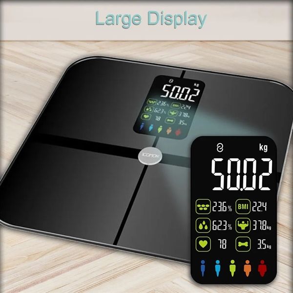  Máy cân đo chỉ số cơ thể Fumak kết nối Smart Phone F-019LB 