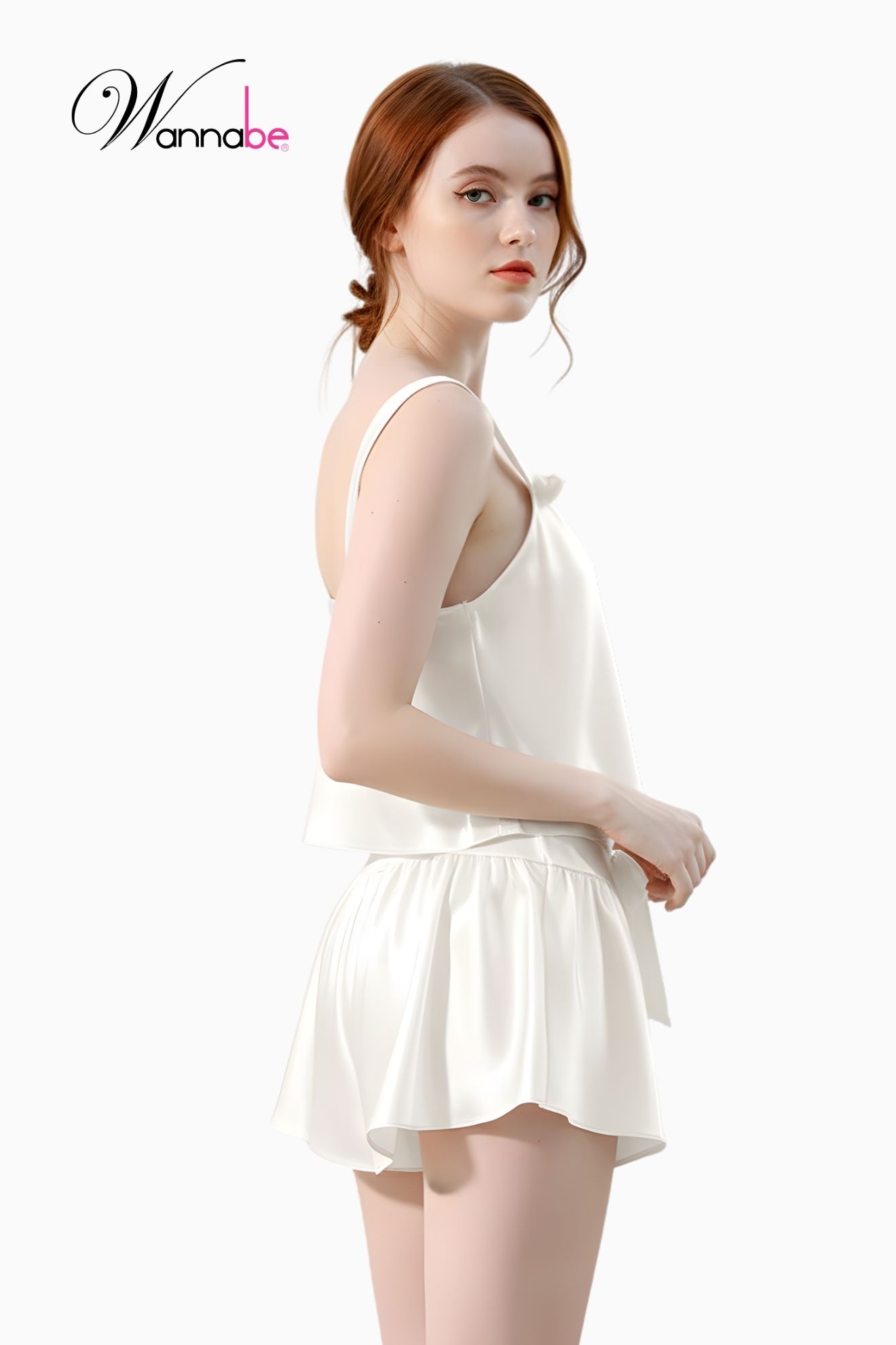 do bo mac nha wannabe bss37 do bo quan sot ao hai day ban to trang tri no xinh xan mang lai ve de thuong cho ban gai