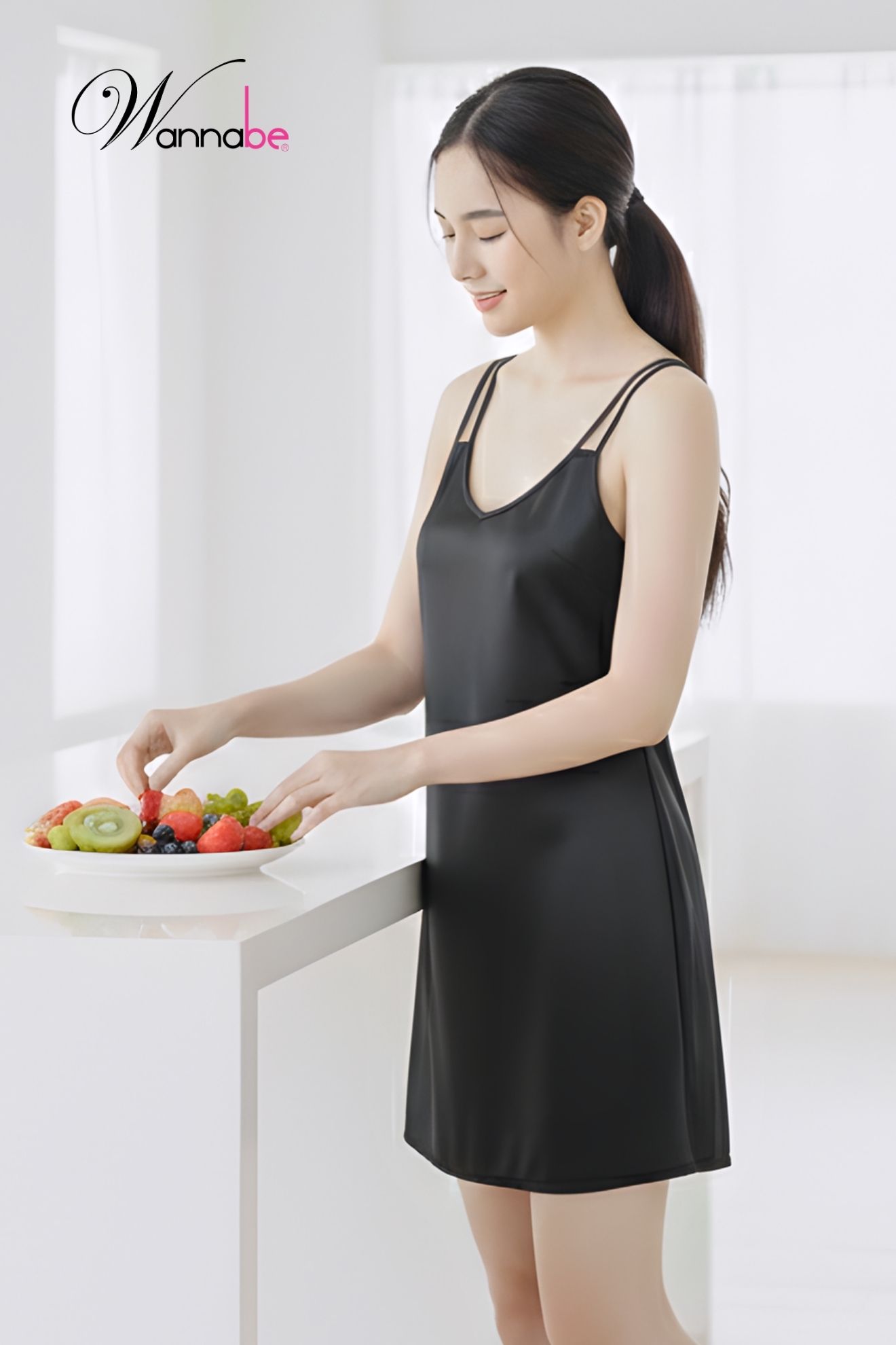 dam ngu wannabe dns70 vay ngu lua day vai doi co vuong don gian de mac cham soc lan da giac ngu quy khach